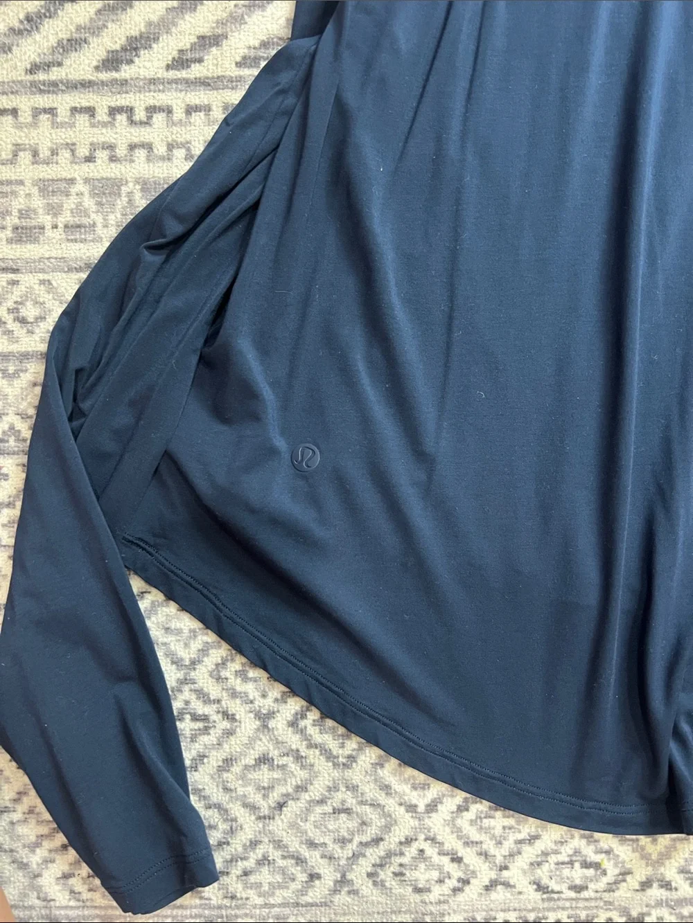 Lululemon Long Sleeve Crew Neck Top - Navy blue